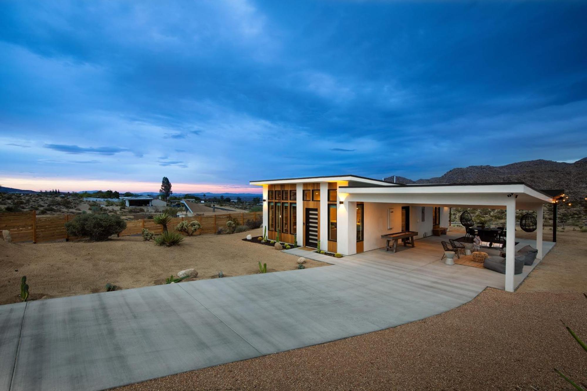 Chicory By Avantstay Modern Desert Retreat W Hot Tub Joshua Tree Exterior foto
